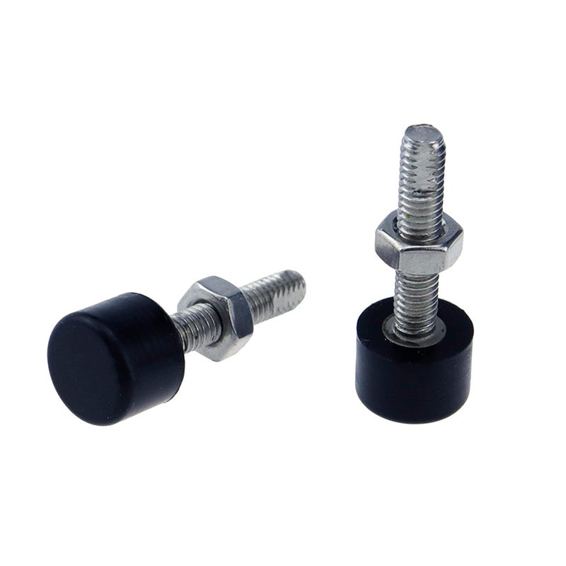 HNGSON Hood Adjuster Bumper Stopper Rubber Hood Bumper Stop Bolt Nuts M4×20mm, Pack of 2 - Image 4